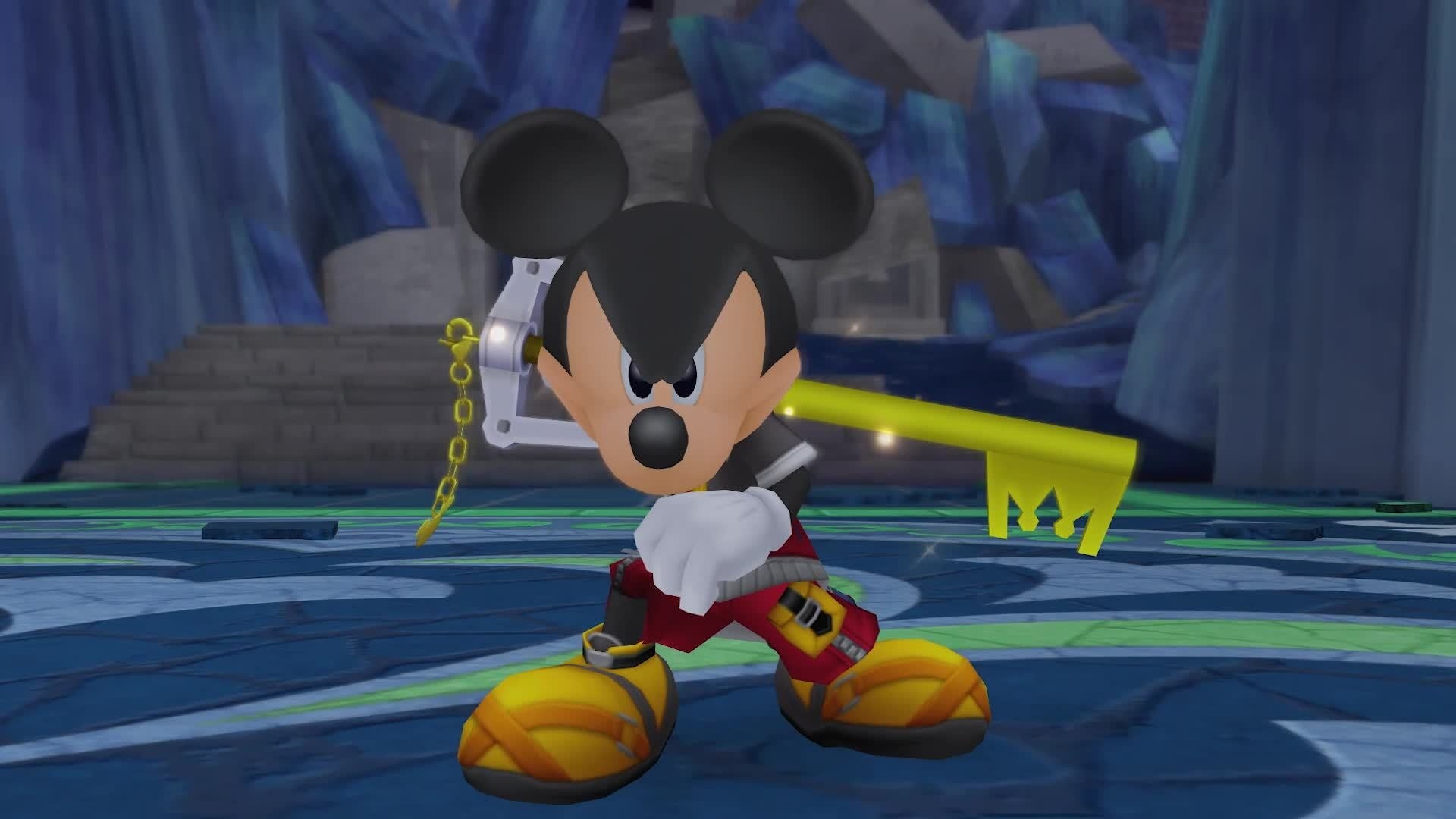 Ο Mickey κρατάει τη βασική του λεπίδα.